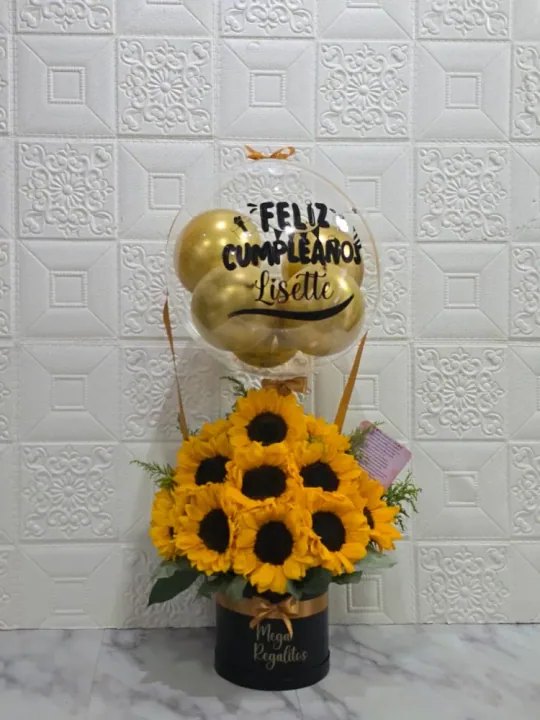 Aerostático de girasoles  — 2