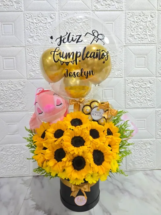 Box Sunflower Dore