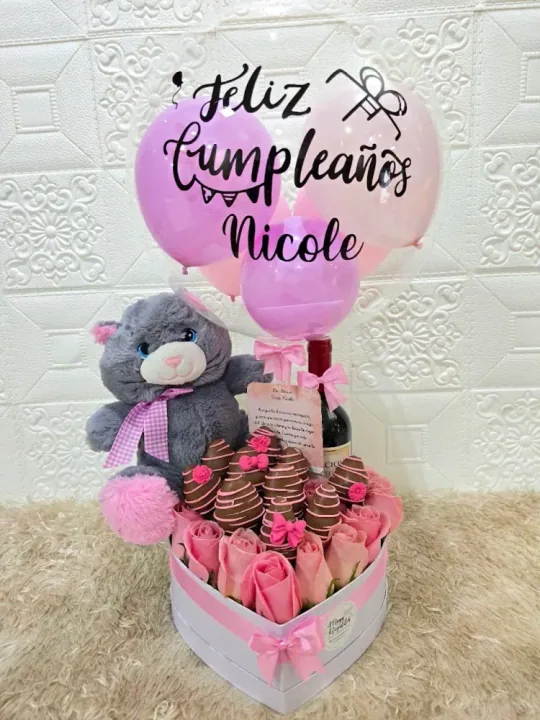 Box Corazón Choco Pasión