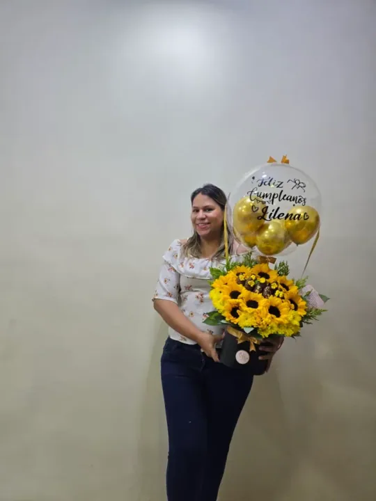 Box Sunflower Dulzura — 3