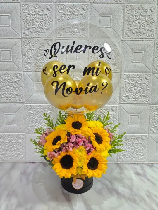Box sunflower garden — 2