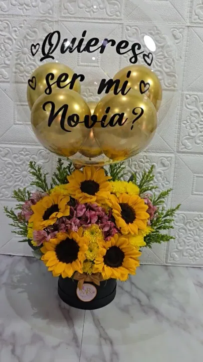 Box sunflower garden miniatura 3