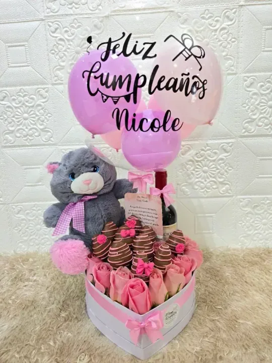Box Corazón Choco Pasión