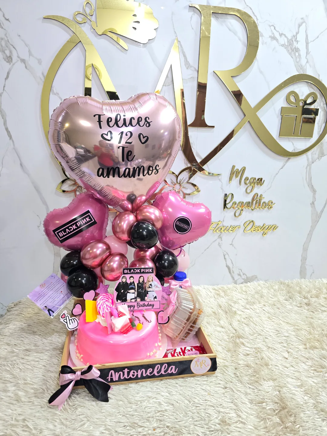Cesta Happy Birthday Personalizado